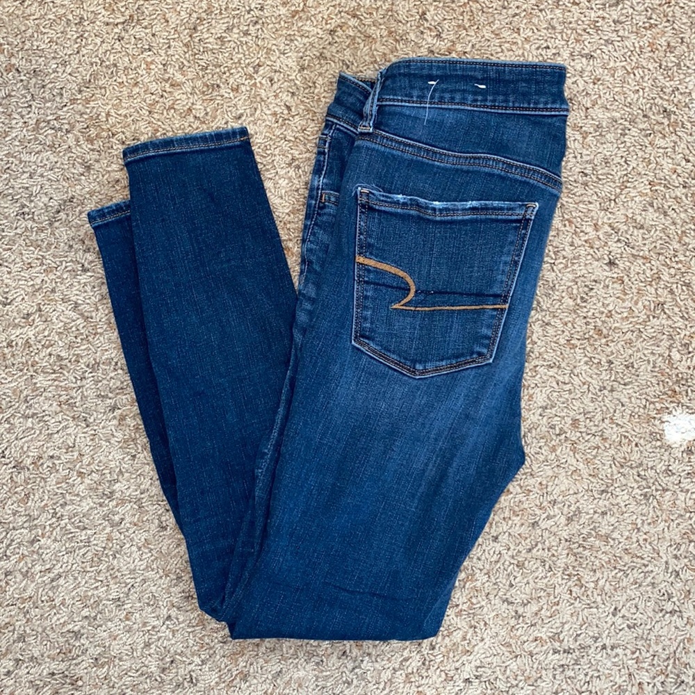 American Eagle high-wasted jegging